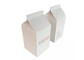 La leche de la impresión de JIAZI Pantone forma la caja de embalaje de empaquetado de papel cosmética de la botella