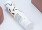 Tubo 3.3oz de Matte White Squeeze Plastic Cosmetic para la protección solar con Flip Cap